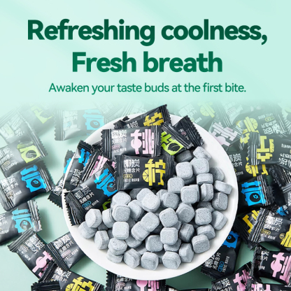 Mr. Squirrel® Coconut Charcoal Mint Candy