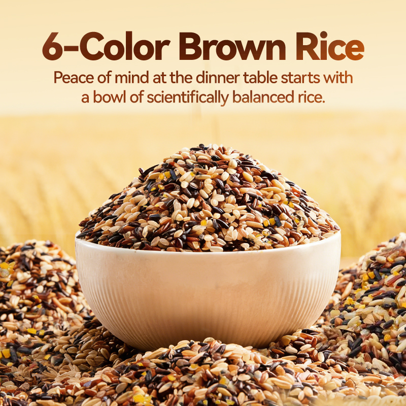 Mr. Squirrel® Premium 6-Grain Brown Rice Mix 