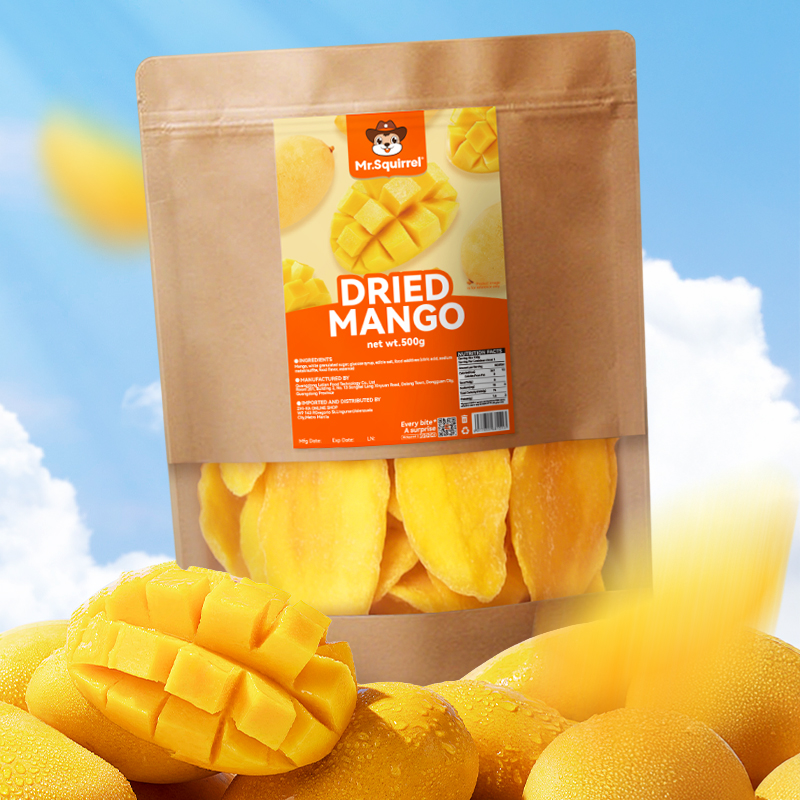 Mr. Squirrel® Organic Dried Mango – Family Pack