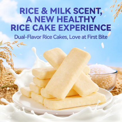 Mr. Squirrel® Milk Rice Crackers