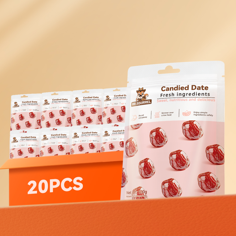 Mr. Squirrel® Ejiao Candied Red Dates （Wholesale）