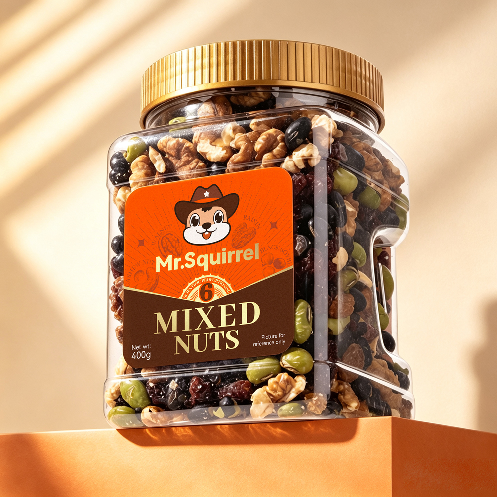 Mr. Squirrel® 6-in-1 Mixed Nuts