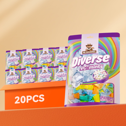Mr. Squirrel® Sugar-Free Mint Candy (wholesale)