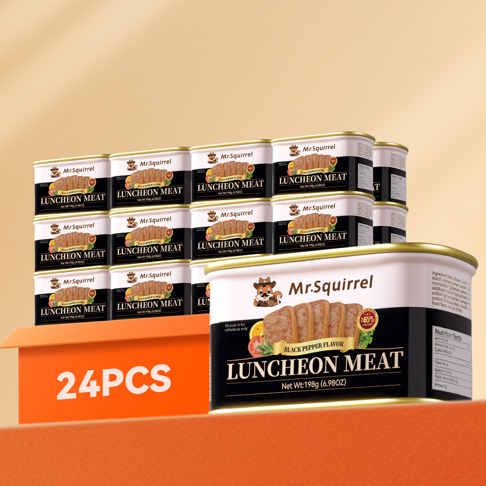 Mr. Squirrel® Black Pepper Luncheon Meat 198g