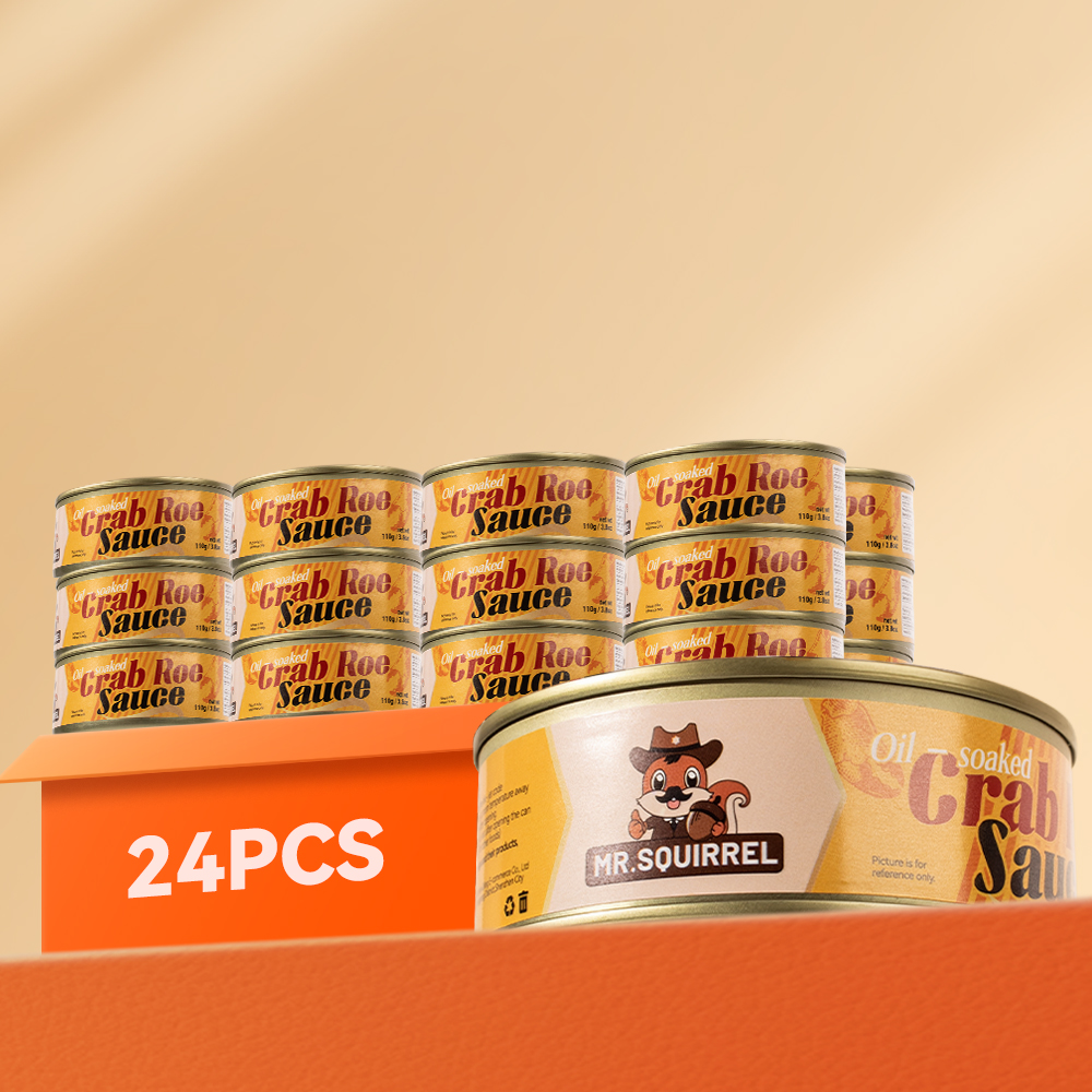 Mr. Squirrel® Crab Roe Paste （Wholesale）