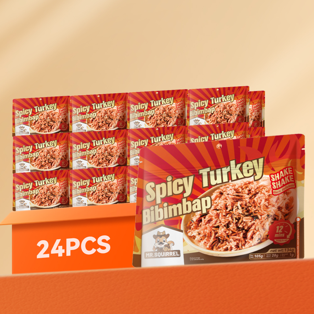 Mr. Squirrel® Korean Buldak Self-Heating Rice Meal (Wholesale)