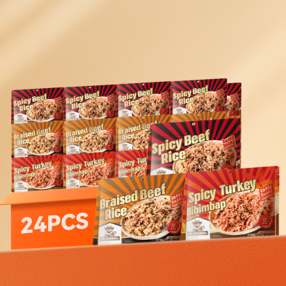 Mr. Squirrel® Mixed Flavor Self-Heating Rice Meal (Wholesale)