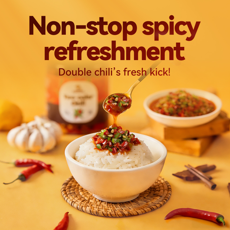 Mr. Squirrel® Dual Pepper Spicy Sauce 280g