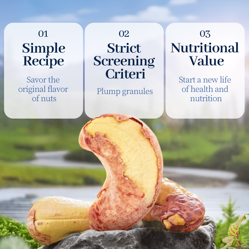 Mr. Squirrel® Purple-Skin Roasted Cashew Nuts