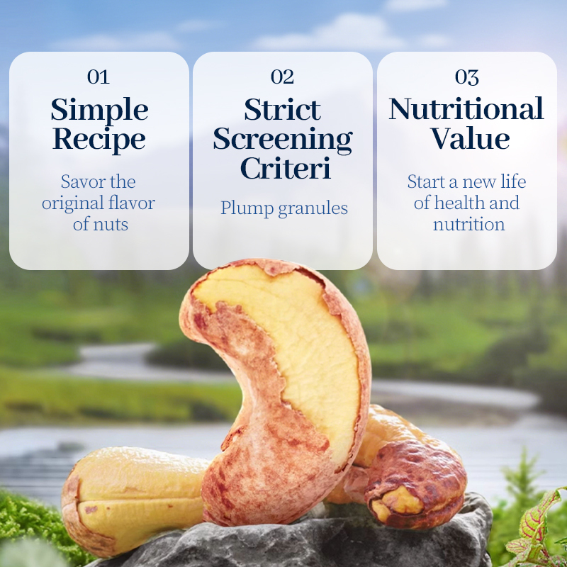 Mr. Squirrel® Purple-Skin Roasted Cashew Nuts