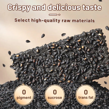 Mr. Squirrel® Black Sesame Crackers