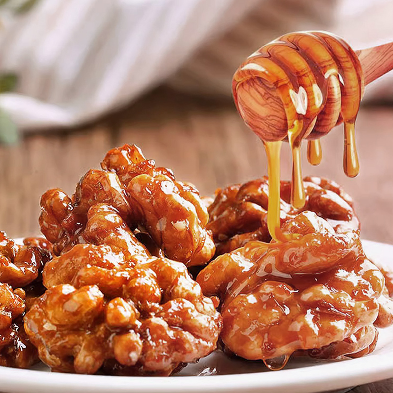 Mr. Squirrel® Amber Honey Walnuts