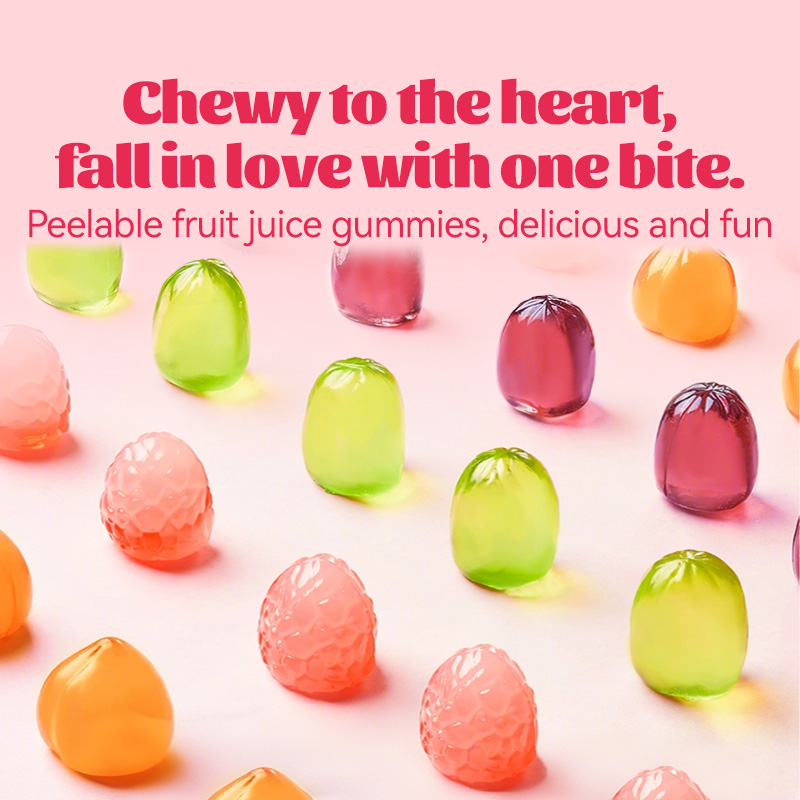 Mr. Squirrel® Peelable Fruit Gummy Candy