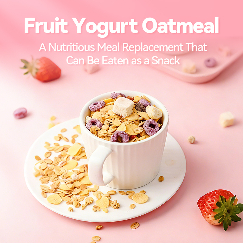 Mr. Squirrel® Triple-Flavor Yogurt Oatmeal