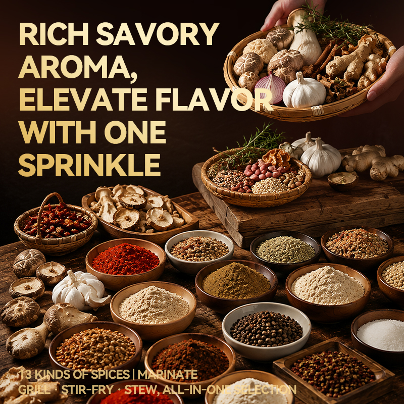 Mr. Squirrel® Natural Seasoning Powder Set