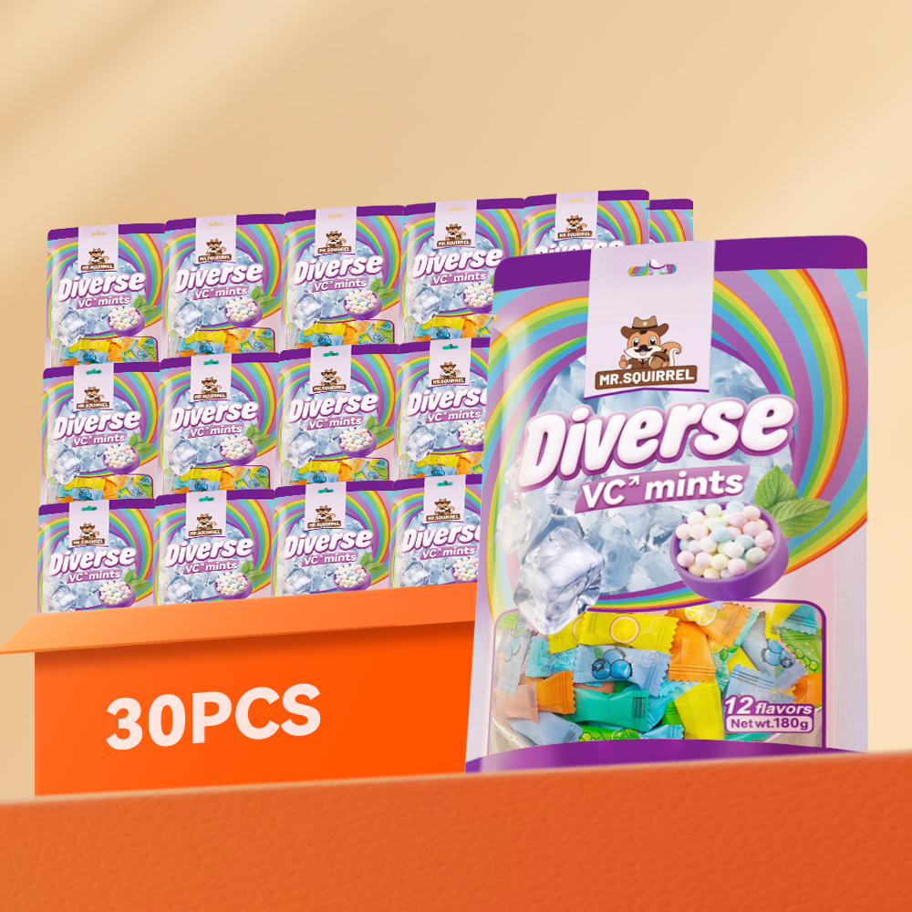 Mr. Squirrel® Sugar-Free Mint Candy (wholesale)