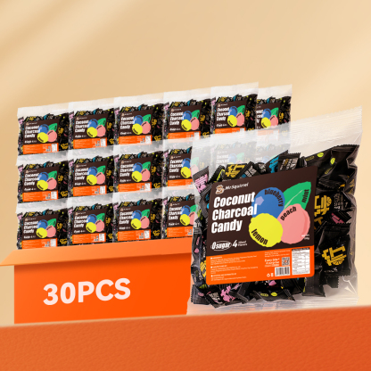 Mr. Squirrel® Coconut Charcoal Mint Candy （wholesale）