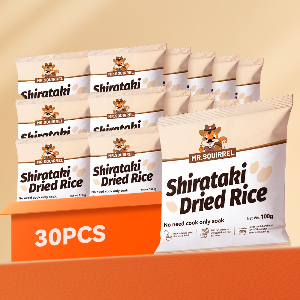 Mr. Squirrel® Dried Shirataki Rice - Small Pack