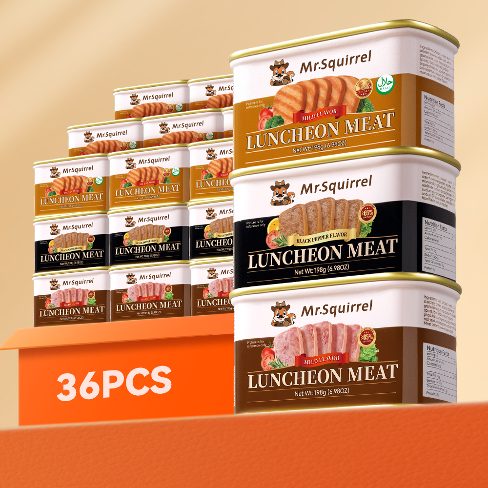 Mr. Squirrel® Mixed Flavor Luncheon Meat 198g