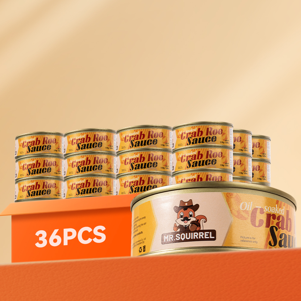 Mr. Squirrel® Crab Roe Paste （Wholesale）