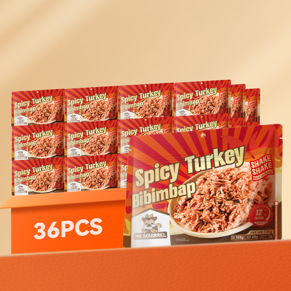 Mr. Squirrel® Korean Buldak Self-Heating Rice Meal (Wholesale)