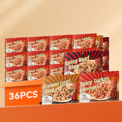 Mr. Squirrel® Mixed Flavor Self-Heating Rice Meal (Wholesale)