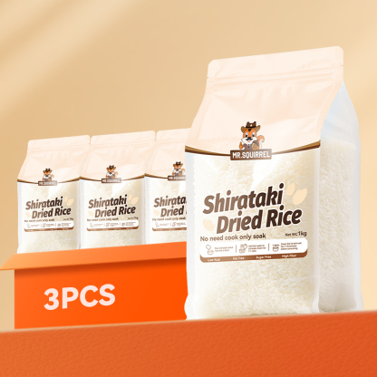 Mr. Squirrel® Dried Shirataki Rice - Large Pack