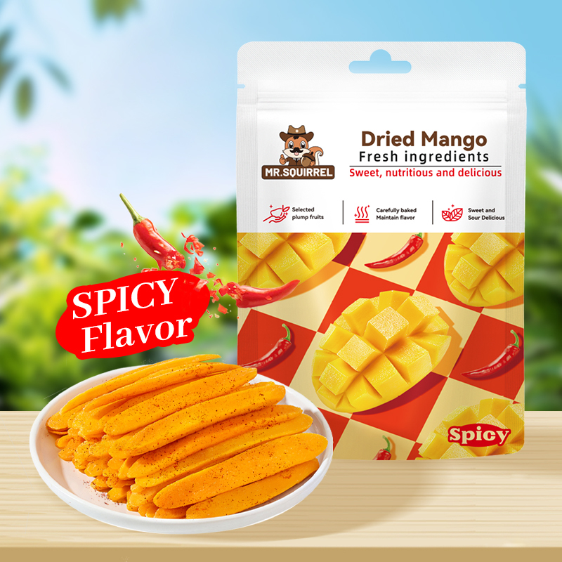 Mr. Squirrel® Spicy Dried Mango Chips