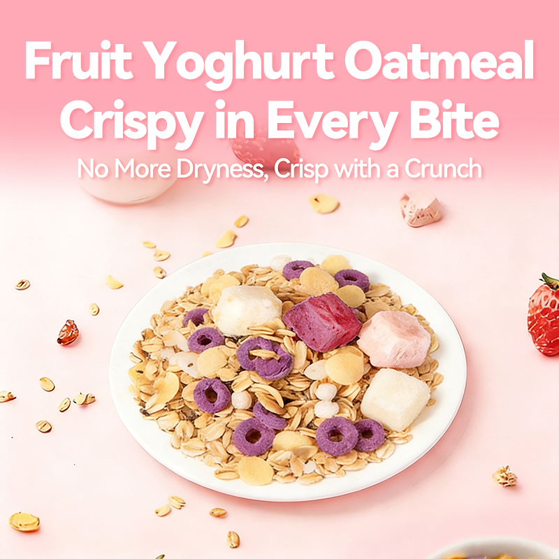 Mr. Squirrel® Triple-Flavor Yogurt Oatmeal
