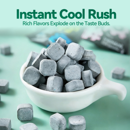 Mr. Squirrel® Coconut Charcoal Mint Candy