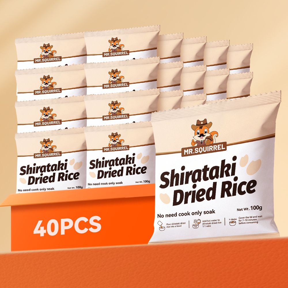 Mr. Squirrel® Dried Shirataki Rice - Small Pack