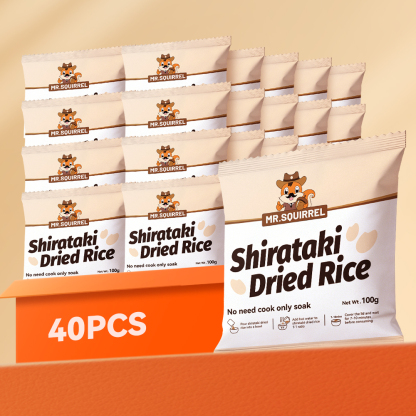 Mr. Squirrel® Dried Shirataki Rice - Small Pack