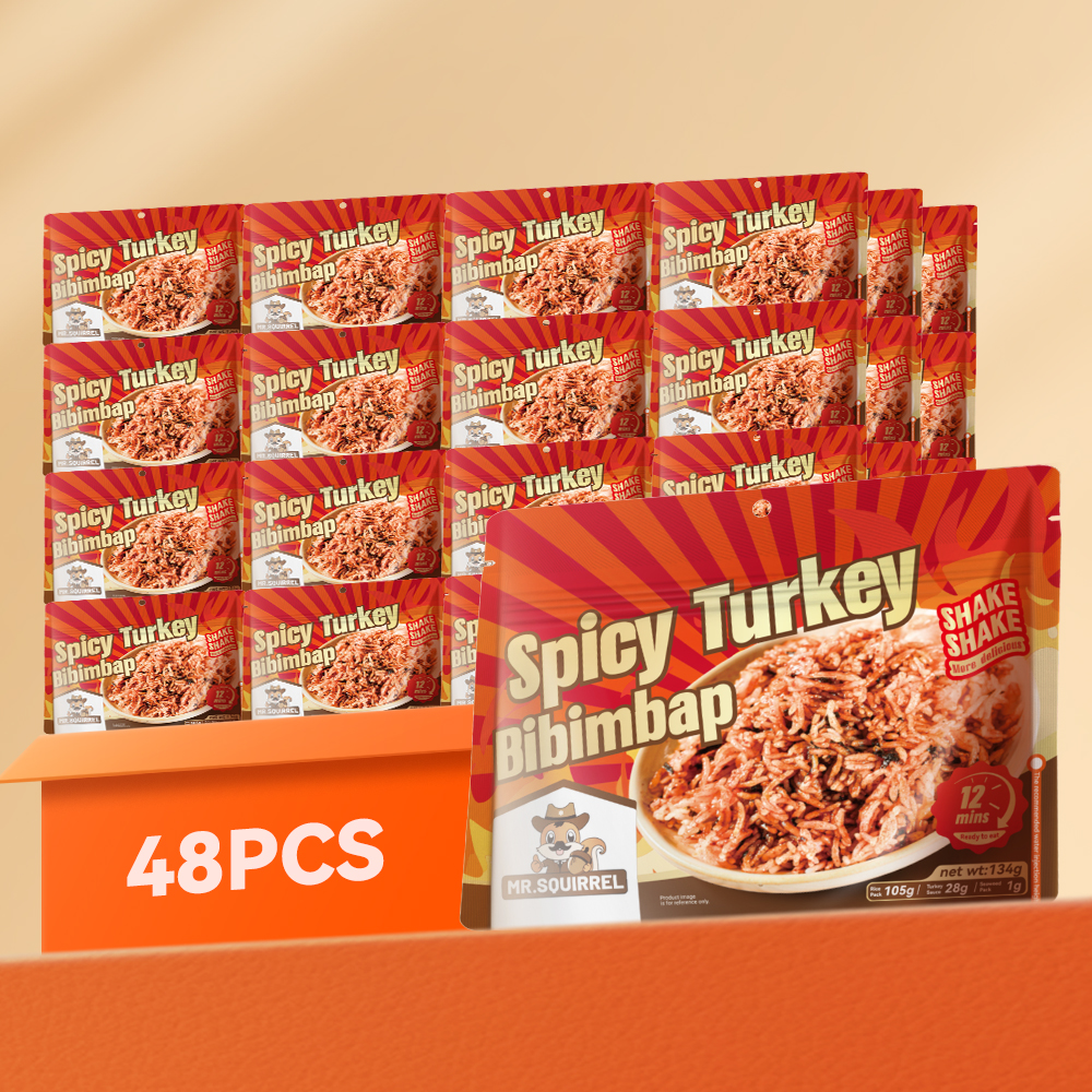 Mr. Squirrel® Korean Buldak Self-Heating Rice Meal (Wholesale)