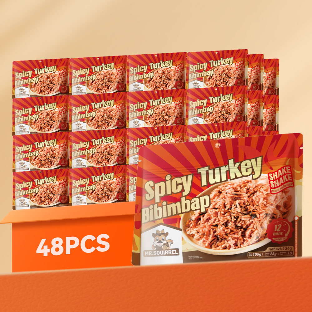 Mr. Squirrel® Korean Buldak Self-Heating Rice Meal (Wholesale)