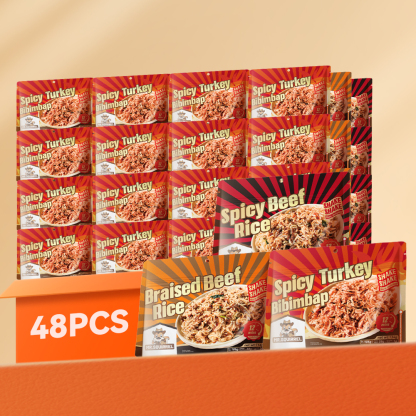 Mr. Squirrel® Mixed Flavor Self-Heating Rice Meal (Wholesale)