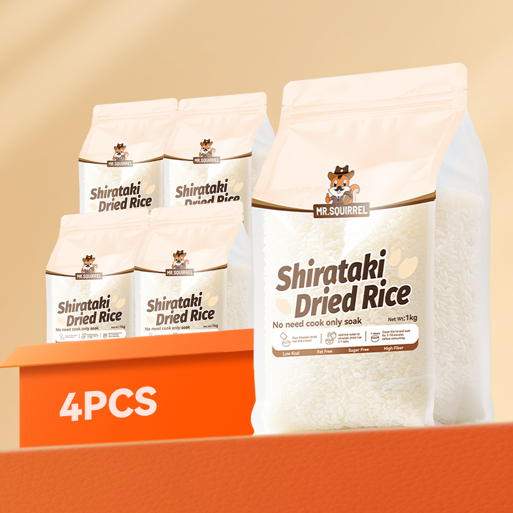 Mr. Squirrel® Dried Shirataki Rice - Large Pack