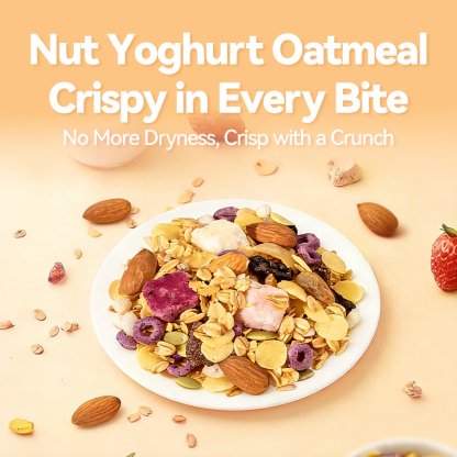 Mr. Squirrel® Triple-Flavor Yogurt Oatmeal