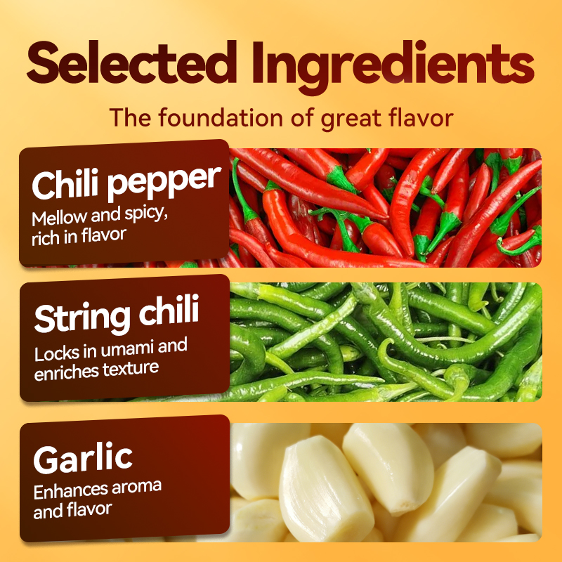 Mr. Squirrel® Dual Pepper Spicy Sauce 280g