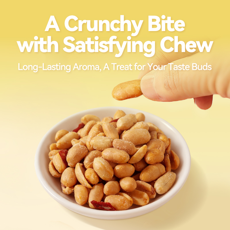 Mr. Squirrel® Premium Crispy Oil-Removed Peanuts
