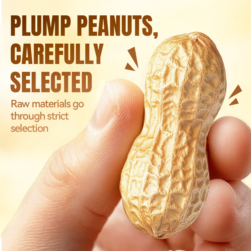 Mr. Squirrel® Roasted Peanuts – Garlic & Walnut Flavors