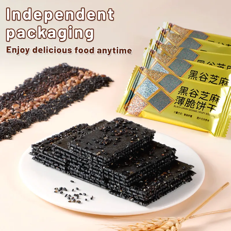 Mr. Squirrel® Black Sesame Crackers