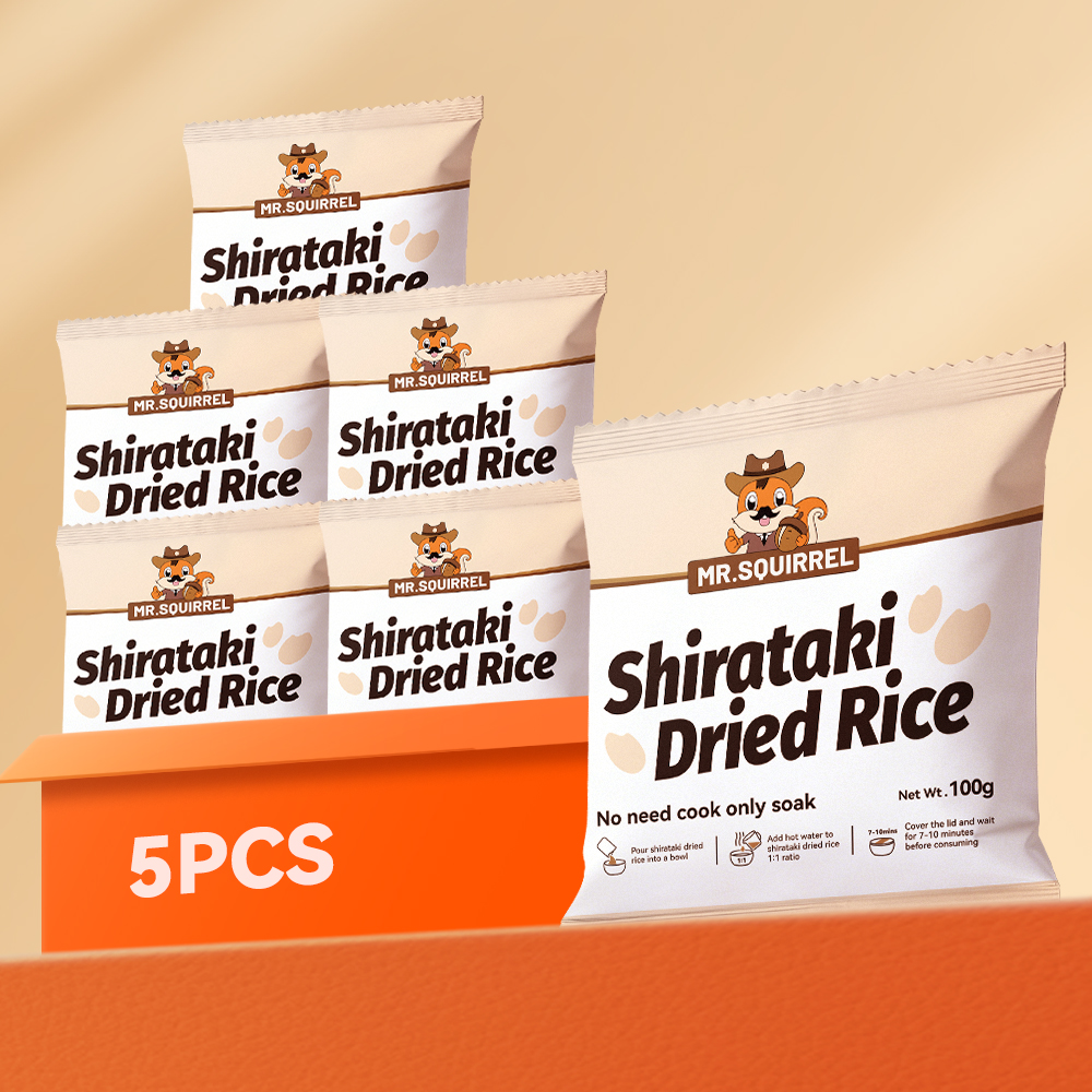 Mr. Squirrel® Dried Shirataki Rice - Small Pack