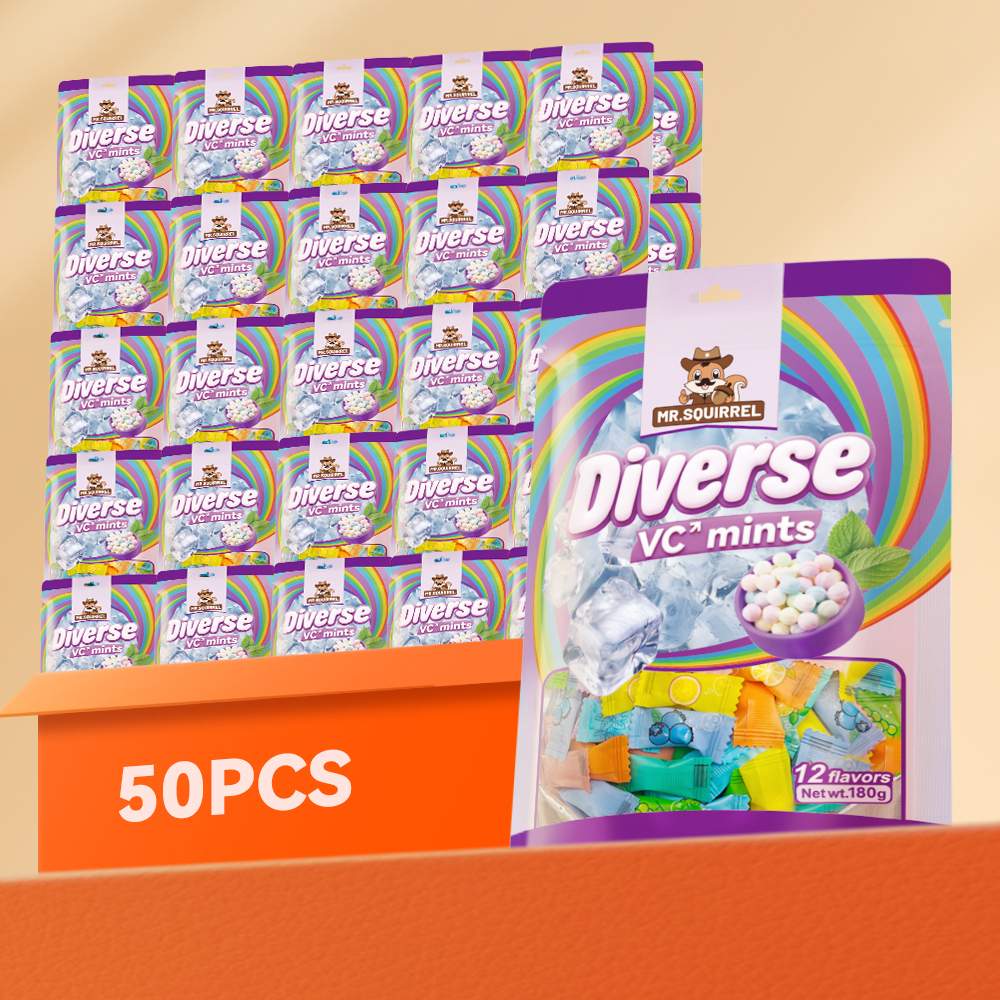 Mr. Squirrel® Sugar-Free Mint Candy (wholesale)