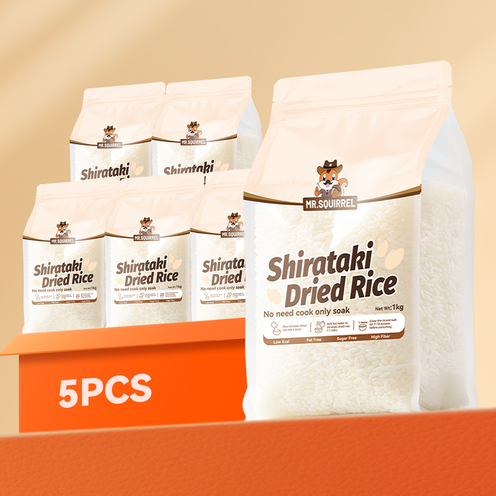 Mr. Squirrel® Dried Shirataki Rice - Large Pack