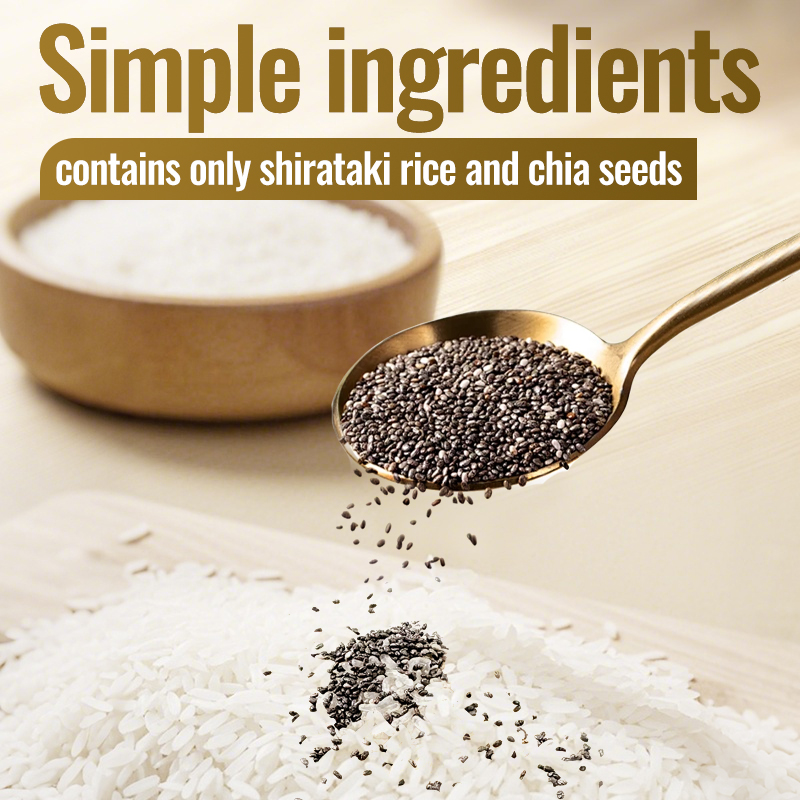 Mr. Squirrel® ChiaSeed Shirataki Rice