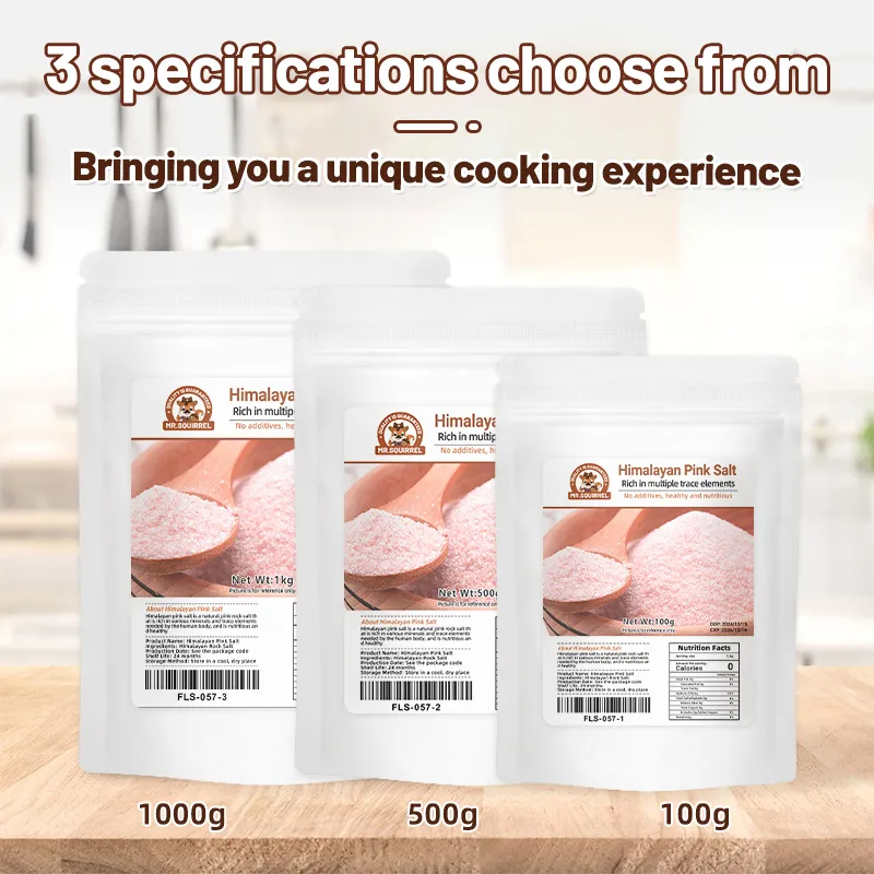 Mr. Squirrel® Himalayan Pink Salt 