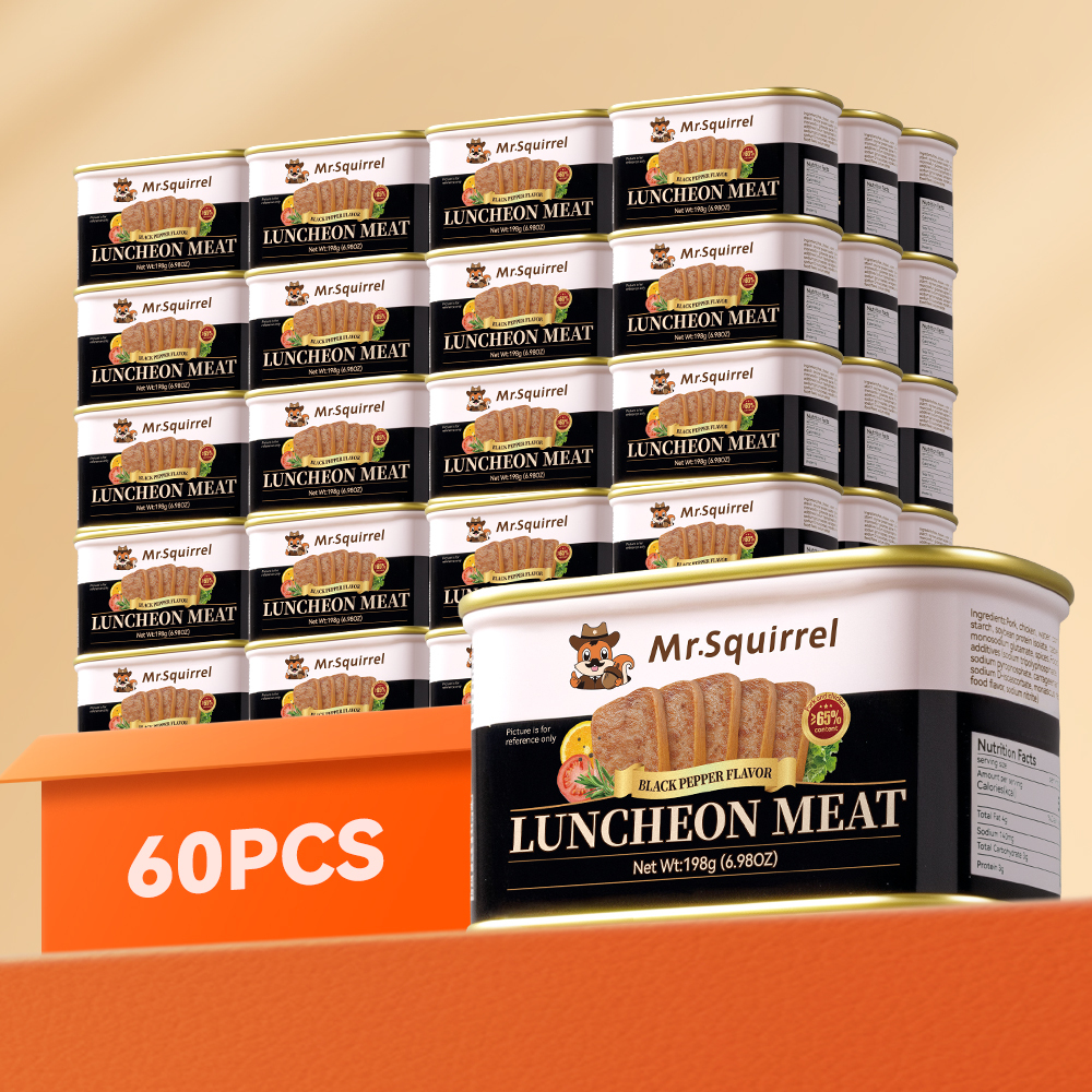 Mr. Squirrel® Black Pepper Luncheon Meat 198g