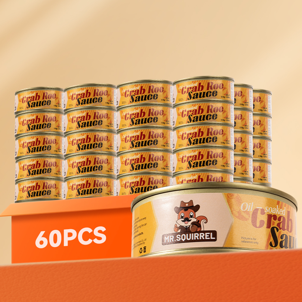 Mr. Squirrel® Crab Roe Paste （Wholesale）