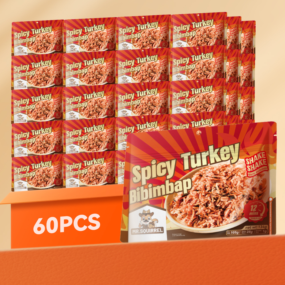 Mr. Squirrel® Korean Buldak Self-Heating Rice Meal (Wholesale)