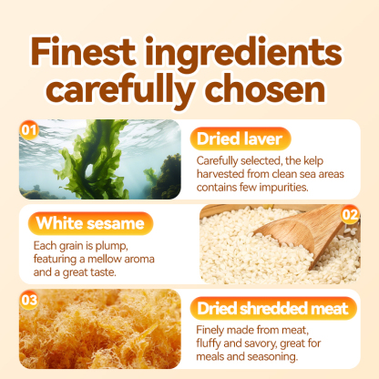 Mr. Squirrel® Crushed Seaweed with Meat Floss